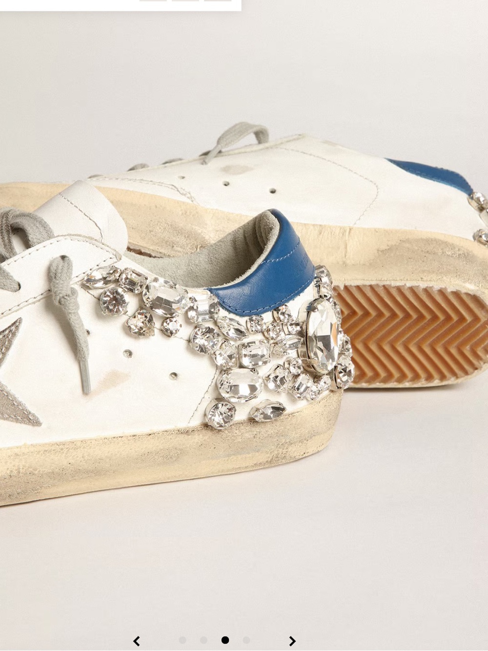 Golden Goose Women's Super-Star with Swarovski stone decoration - Picture 3 of 11